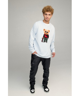 Sweatshirt men's OVERSIZE /no flis/