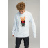 Sweatshirt men's OVERSIZE /no flis/