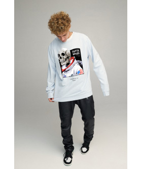 Sweatshirt men's OVERSIZE /no flis/