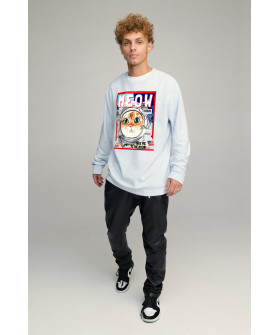 Свитшот мужской OVERSIZE /no flis/