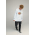 Sweatshirt men's OVERSIZE /no flis/