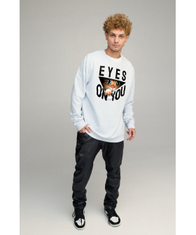 Sweatshirt men's OVERSIZE /no flis/