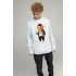 Sweatshirt men's OVERSIZE /no flis/