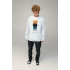 Sweatshirt men's OVERSIZE /no flis/