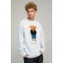 Sweatshirt men's OVERSIZE /no flis/