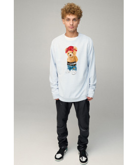 Sweatshirt men's OVERSIZE /no flis/