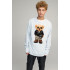 Sweatshirt men's OVERSIZE /no flis/