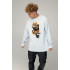 Sweatshirt men's OVERSIZE /no flis/