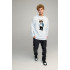 Sweatshirt men's OVERSIZE /no flis/