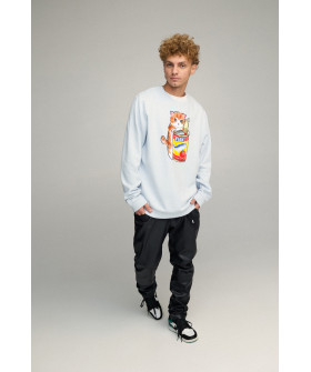 Свитшот мужской OVERSIZE /no flis/