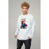 Sweatshirt men's OVERSIZE /no flis/