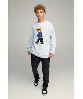 Світшот чоловічий OVERSIZE /no flis/