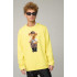 Sweatshirt men's OVERSIZE /no flis/