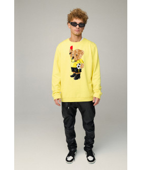 Sweatshirt men's OVERSIZE /no flis/