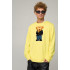 Sweatshirt men's OVERSIZE /no flis/