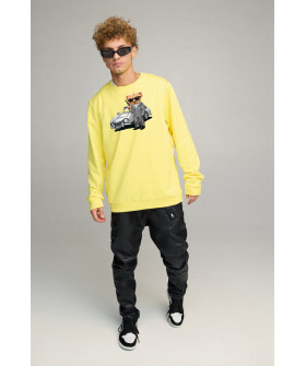 Світшот чоловічий OVERSIZE /no flis/