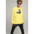 Sweatshirt men's OVERSIZE /no flis/