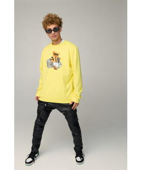 Світшот чоловічий OVERSIZE /no flis/