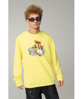 Sweatshirt men's OVERSIZE /no flis/