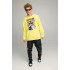 Sweatshirt men's OVERSIZE /no flis/