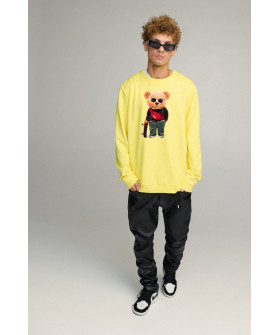 Sweatshirt men's OVERSIZE /no flis/
