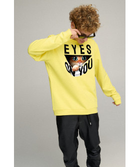 Sweatshirt men's OVERSIZE /no flis/