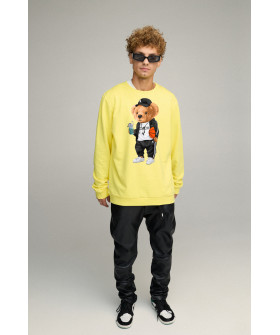 Світшот чоловічий OVERSIZE /no flis/