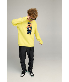 Світшот чоловічий OVERSIZE /no flis/