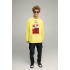 Sweatshirt men's OVERSIZE /no flis/