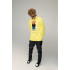 Sweatshirt men's OVERSIZE /no flis/