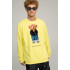 Sweatshirt men's OVERSIZE /no flis/