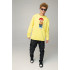 Sweatshirt men's OVERSIZE /no flis/