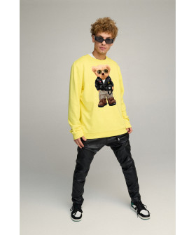 Sweatshirt men's OVERSIZE /no flis/