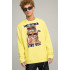 Sweatshirt men's OVERSIZE /no flis/