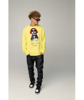 Світшот чоловічий OVERSIZE /no flis/