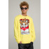 Sweatshirt men's OVERSIZE /no flis/