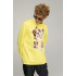 Sweatshirt men's OVERSIZE /no flis/