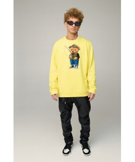 Світшот чоловічий OVERSIZE /no flis/