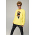 Sweatshirt men's OVERSIZE /no flis/