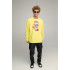 Sweatshirt men's OVERSIZE /no flis/