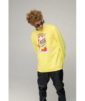 Sweatshirt men's OVERSIZE /no flis/