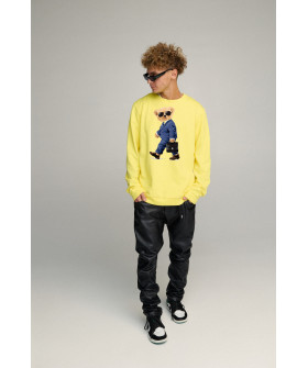 Світшот чоловічий OVERSIZE /no flis/