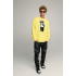 Sweatshirt men's OVERSIZE /no flis/