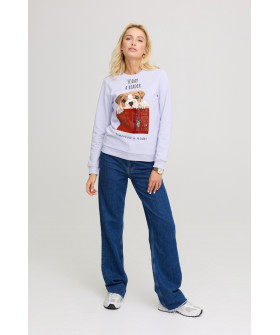 Women's sweatshirt basic /no flis/ 