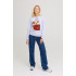 Women's sweatshirt basic /no flis/ 