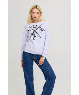 Women's sweatshirt basic /no flis/ 