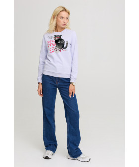 Women's sweatshirt basic /no flis/ 