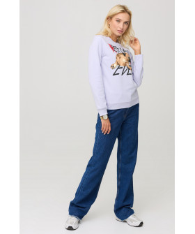 Women's sweatshirt basic /no flis/ 