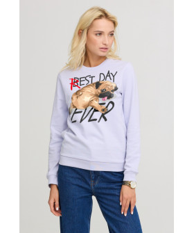 Women's sweatshirt basic /no flis/ 