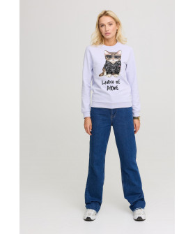 Women's sweatshirt basic /no flis/ 